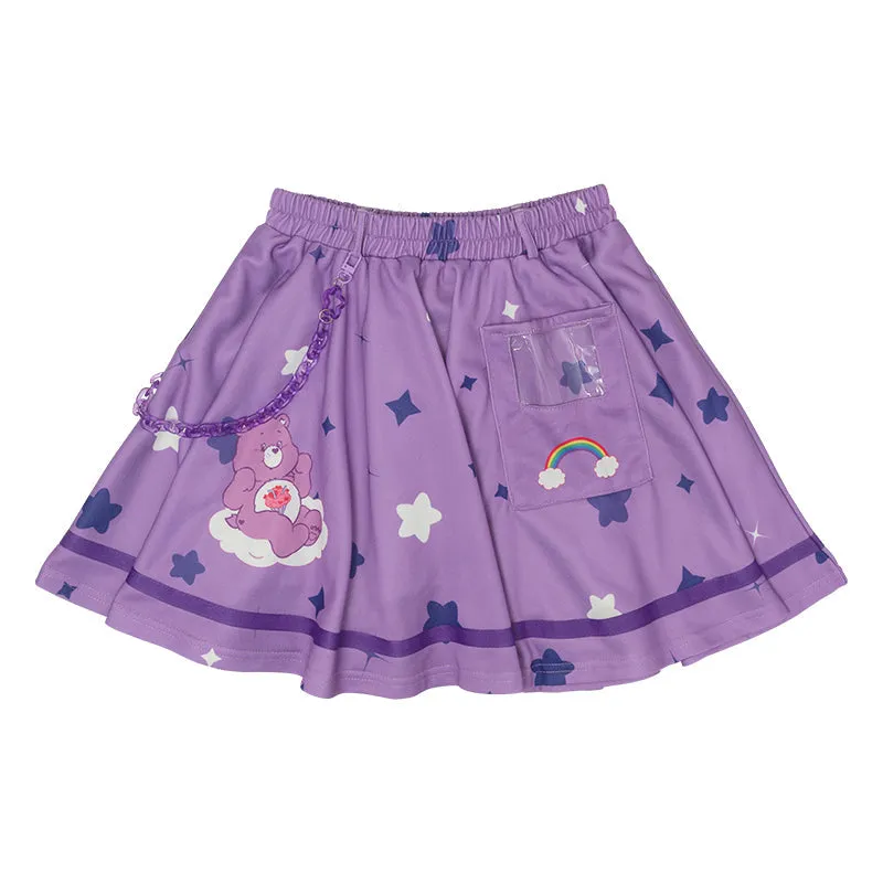 ACDC RAG Care Bears Share Bear Patterned Skirt