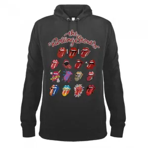 Amplified Unisex Adult Tongue Evolution The Rolling Stones Hoodie