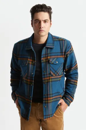 Brixton Bowery Lined Jacket - Marine Blue