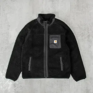 Carhartt WIP Prentis Fleece Liner Jacket - Black / Black