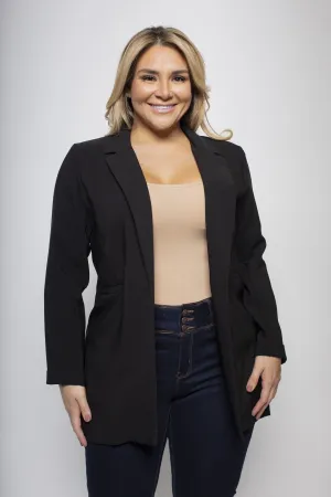 Curvy Girl Longline Blazer