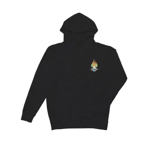 DARK SEAS KINGDOMS FOR STOCK PULLOVER FLEECE HEATHER CHARCOAL