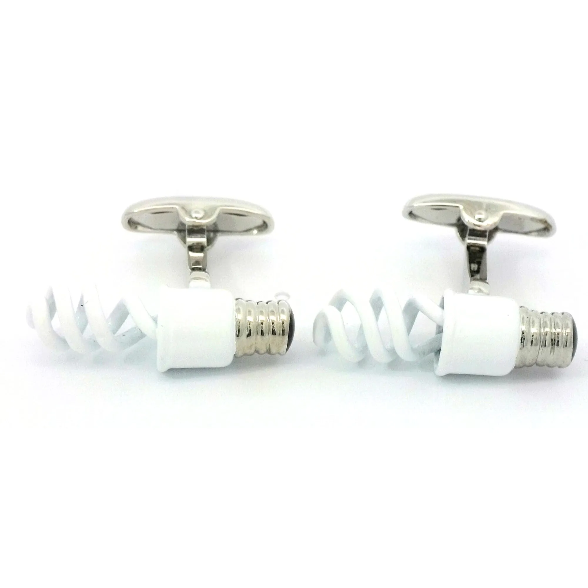 Eco Light Bulb Cufflinks