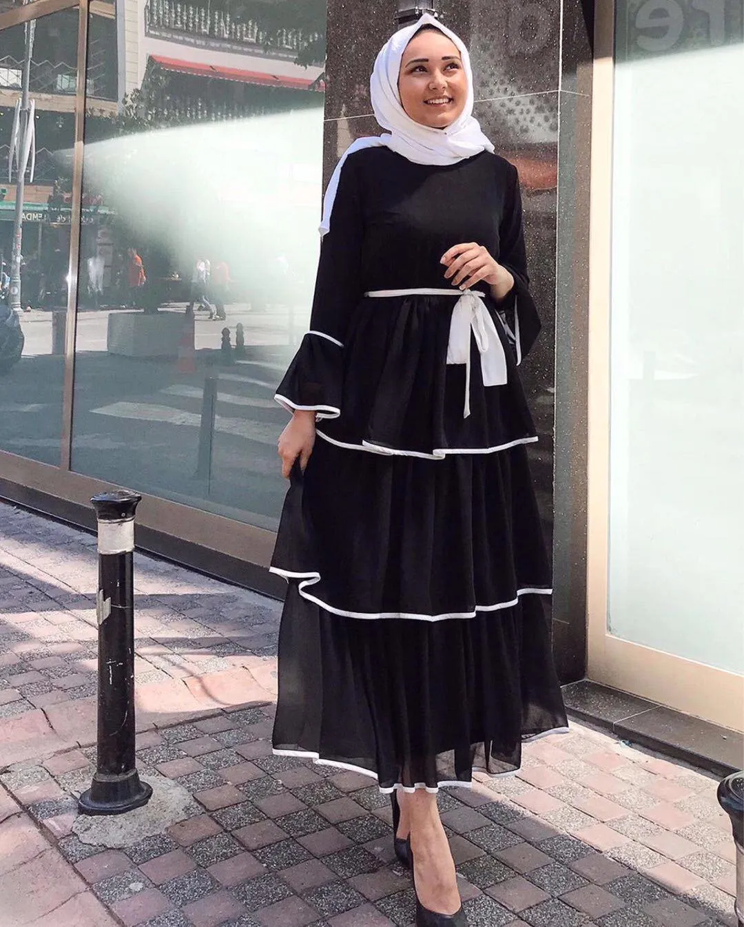 Elegant Turkish Muslim Hijab