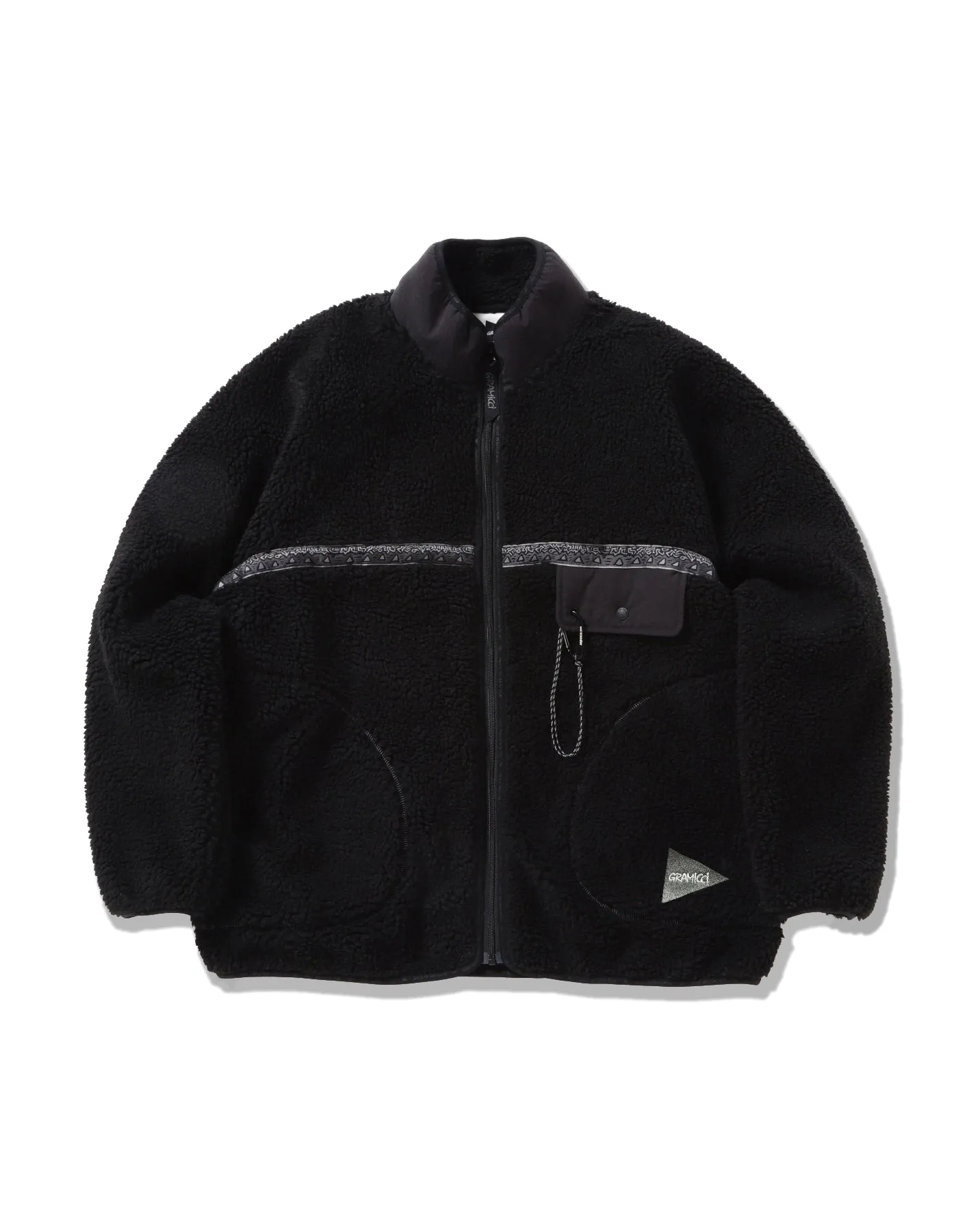 Gramicci x and wander JQ Tape Fleece Jacket