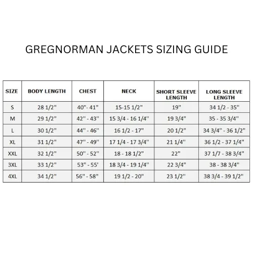 Greg Norman Full Zip Bonded Tech Jacket (US Size)