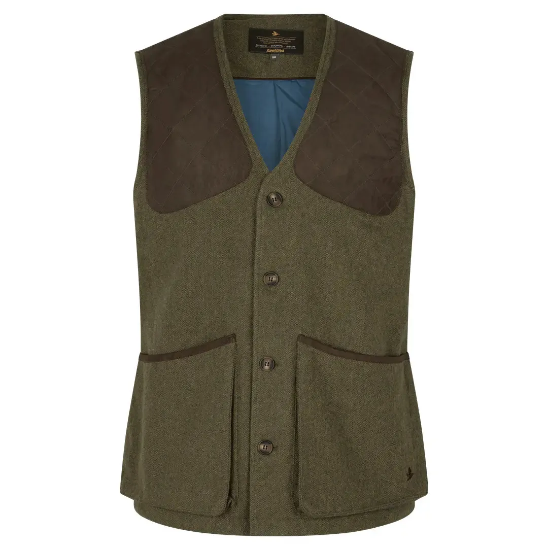 Hillside Waistcoat - Moss Green by Seeland