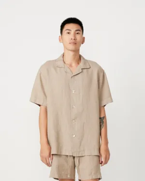 Linen Haus Shirt in Desert