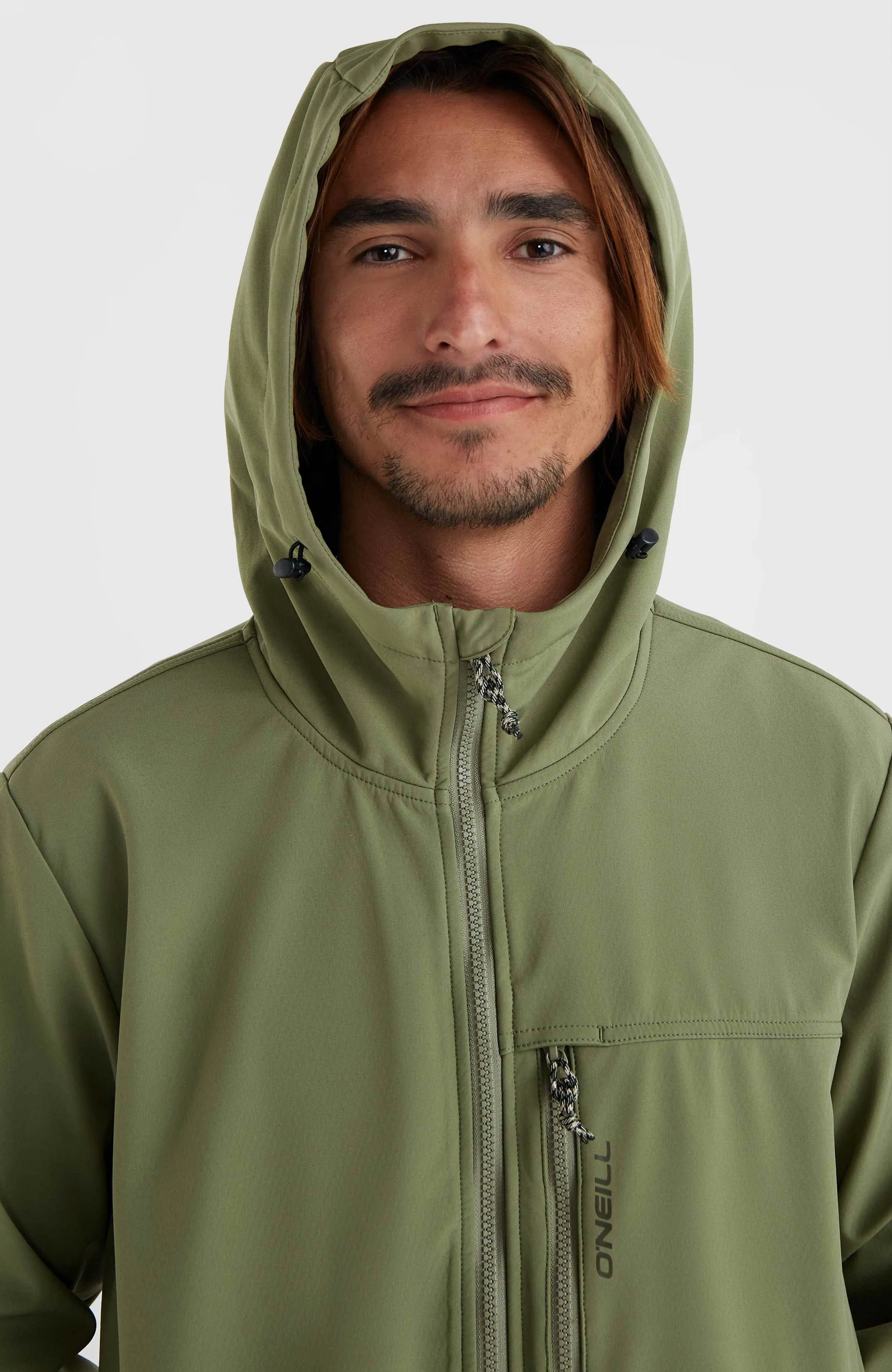 O'Neill TRVLR Series Softshell Jacket | Deep Lichen Green