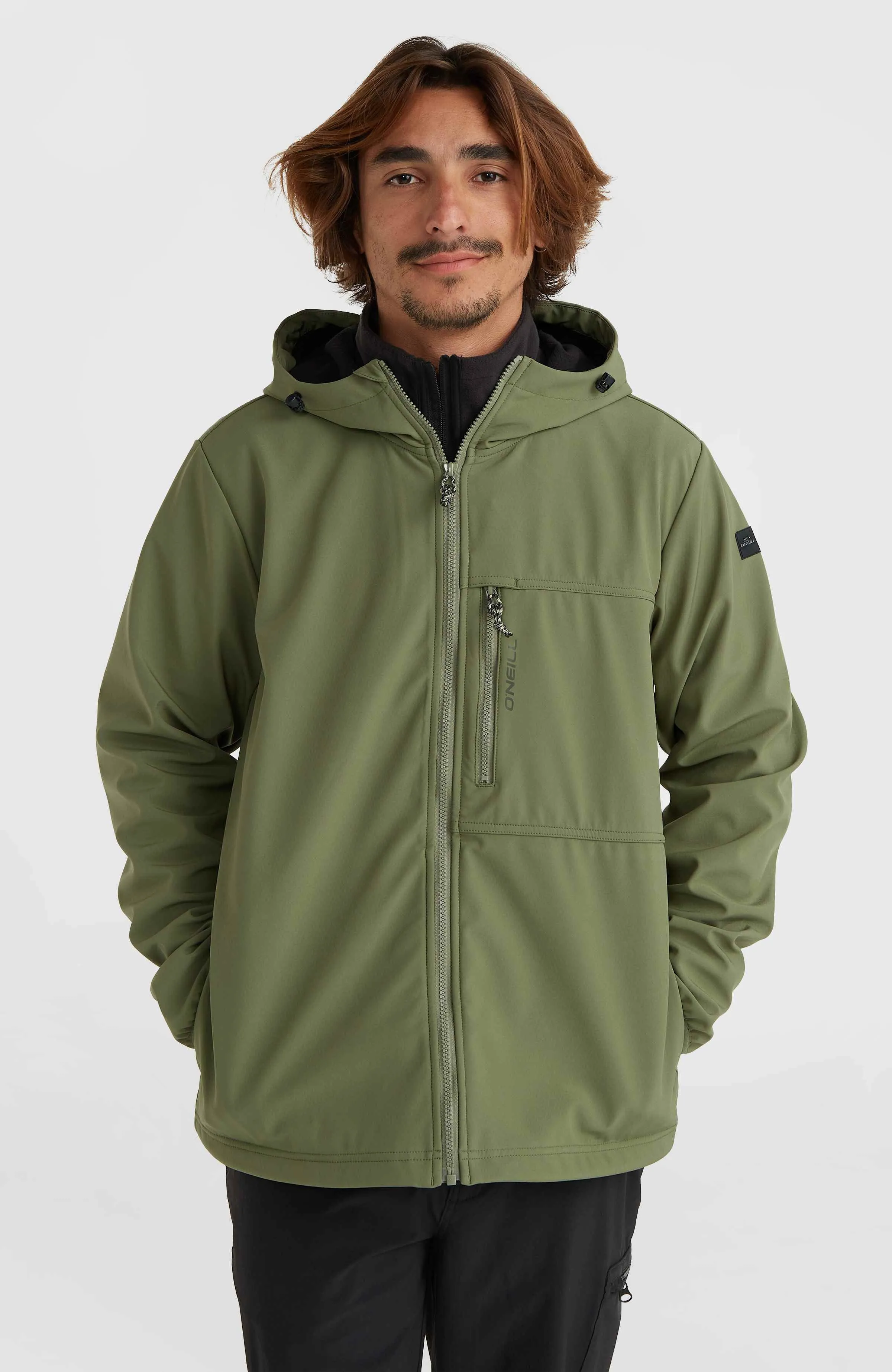 O'Neill TRVLR Series Softshell Jacket | Deep Lichen Green