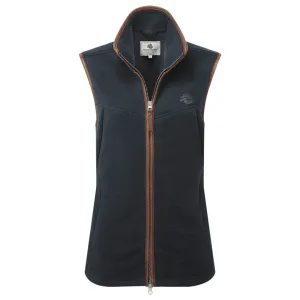 Oxford Fleece Gilet - Blue Melange by Shooterking