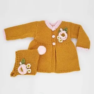 Poppy Sweater Gold for Babies and Toddlers