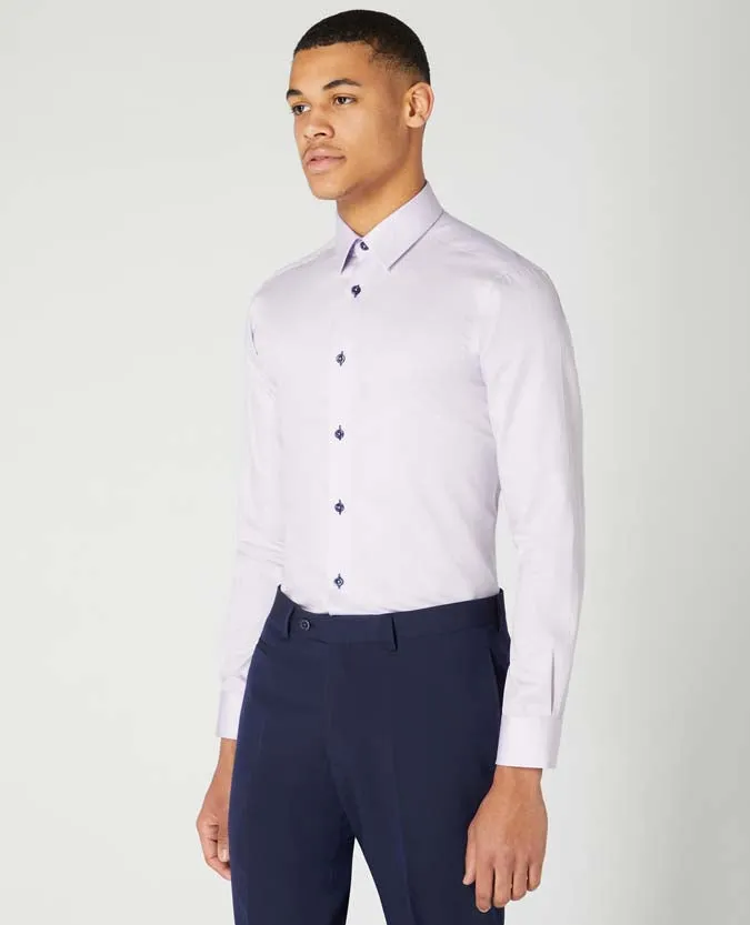 Slim Fit Cotton-Blend Shirt