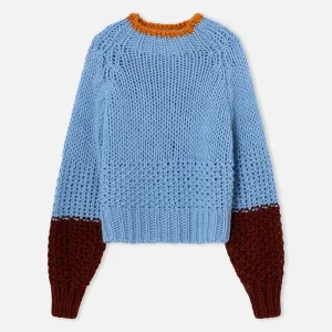 Tamborito Blue Sweater