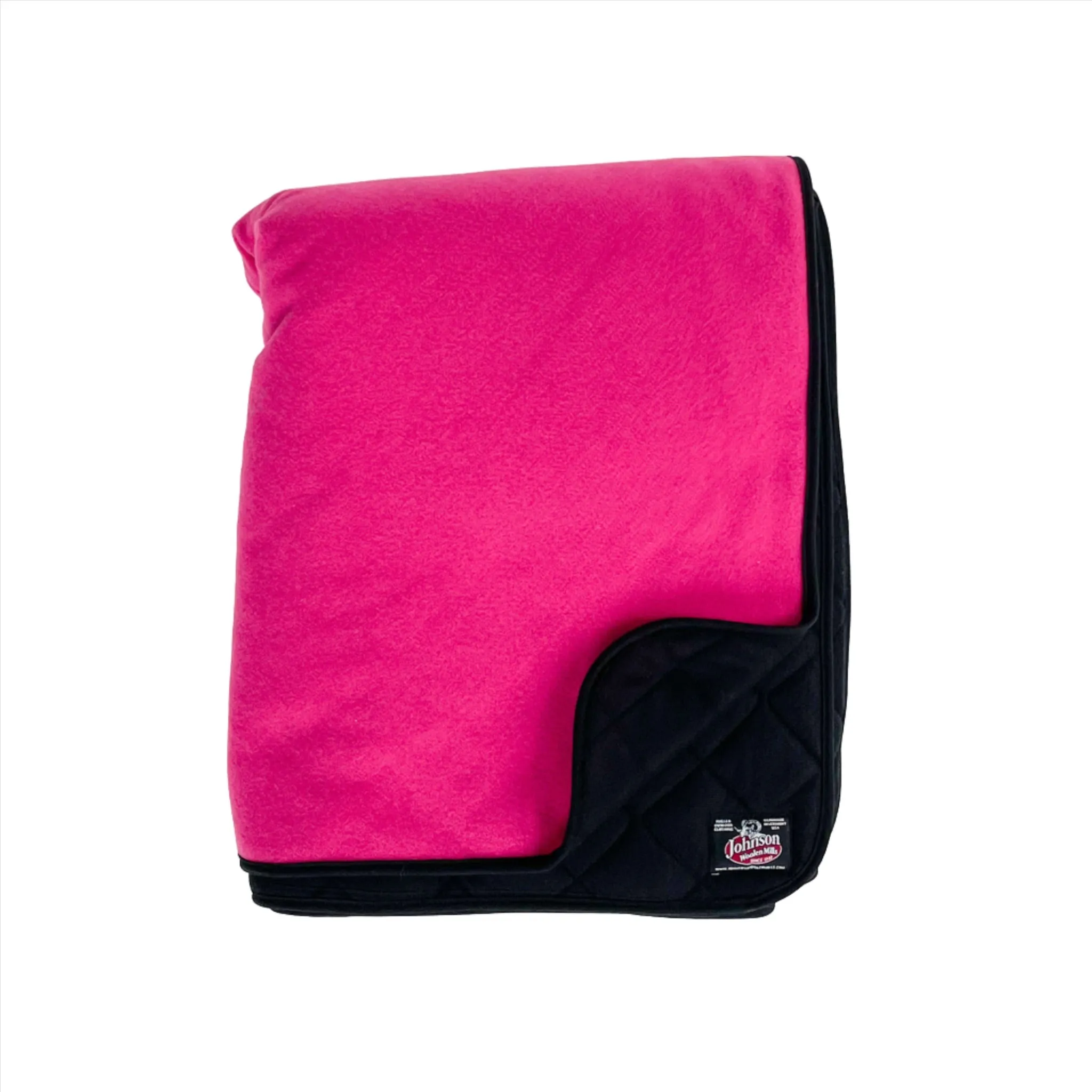 Wilderness Wool Throw Blanket - Pink