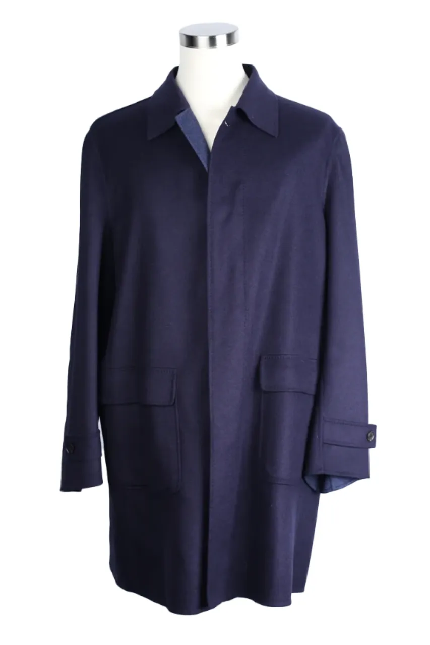 Wool-Silk-Cashmere Dress Coat